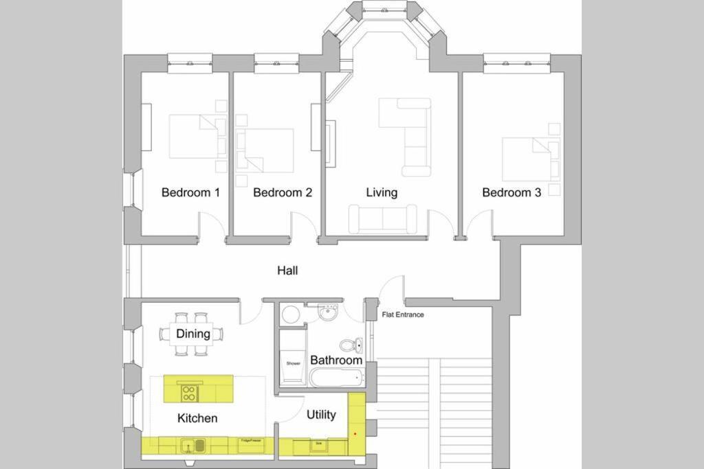 Royal Bank Flat Apartment Oban Bagian luar foto